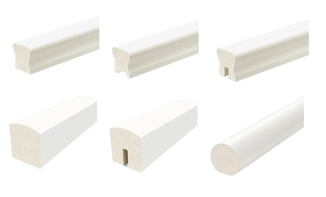 White Primed Handrail
